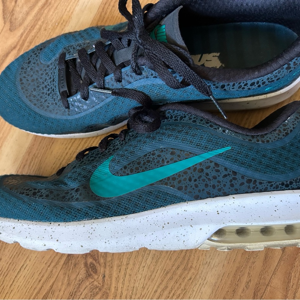 Nike Air Max in Teal and Black